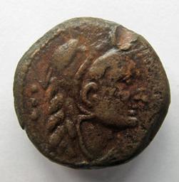 Monnaie romaine, Rome, 133 v. ChrRomeinse Munt, Rome, 133 v. Chr | C. Numitori C.f. Lem. Souverain