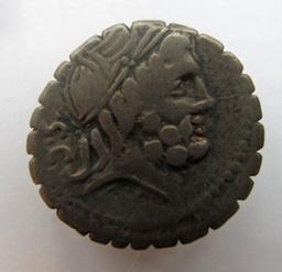 Monnaie romaine, Rome, 83-82 v. Chr | Q. Antonius Balbus. Ruler