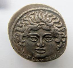 Monnaie romaine, Rome, 47 v.Chr | L. Plautius Plancus. Souverain