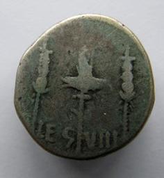 Monnaie romaine, Rome, 32-31 v.ChrRomeinse Munt, Rome, 32-31 v.Chr | M. Antonius. Ruler