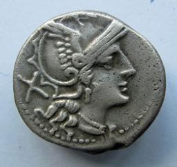 Monnaie romaine, Rome, 209 v. Chr | Etrurië. Atelier