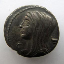 Monnaie romaine, Rome, 63 v. Chr | L. Cassius Longinus. Souverain
