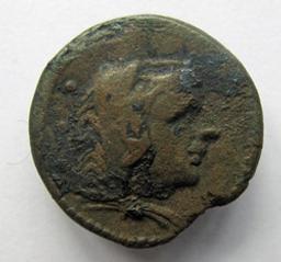 Monnaie romaine, Rome, 134 v. ChrRomeinse Munt, Rome, 134 v. Chr | M. Marcius Mn. f. Souverain