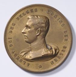 Médaille, Belgique, [1914] | Albert I (1875-1934) - Roi des Belges. Ruler