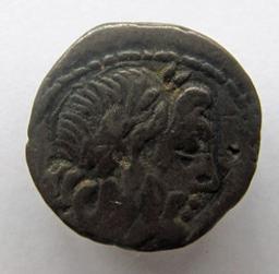 Monnaie romaine, Rome, 88 v. ChrRomeinse Munt, Rome, 88 v. Chr | Cn. Cornelius Lentulus Clodianus. Ruler