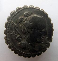 Romeinse Munt, Rome, 79 v. Chr | Ti. Claudius Nero. Heerser