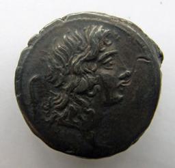 Monnaie romaine, Rome, 69 v. Chr | M. Plaetorius M.f. Cestianus. Souverain