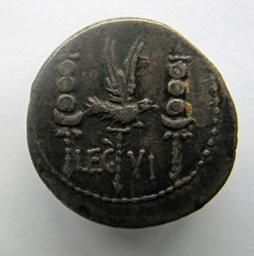 Monnaie romaine, Rome, 32-31 v.ChrRomeinse Munt, Rome, 32-31 v.Chr | M. Antonius. Souverain