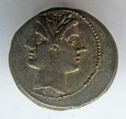 Monnaie, République romaine, 225-212 av. J.-C | Uncertain mint. Atelier