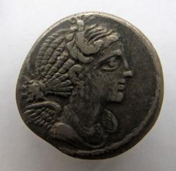 Romeinse Munt, Rome, 82 v. Chr | C. Valerius Flaccus. Heerser