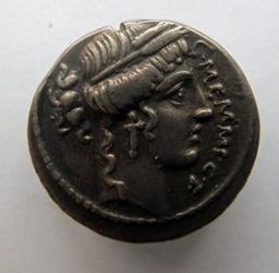 Monnaie romaine, Rome, 56 v. Chr | C. Memmius C.f. Souverain