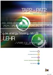 Low energy housing retrofit (LEHR) | Mlecnik, Erwin (3/5/1969-). Auteur