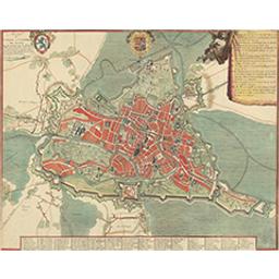 Plan de la ville et citadelle de Gand OPAC