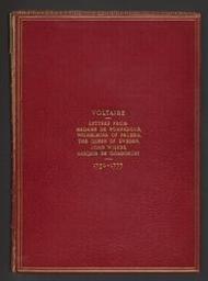 Recueil factice de trente lettres autographes adressées à Voltaire | Voltaire (1694-1778)