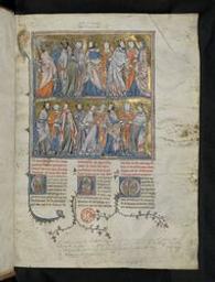 [Grandes Chroniques de France jusqu'en 1321] | Maître de Fauvel (12---13--) - enlumineur, France. Enlumineur