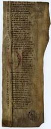 [Rijmbijbel, vs. 8255-8303 en 8405-8450 (fragment)] | van Maerlant, Jacob (ca. 1225-1291). Author