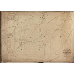 Plan parcellaire de la commune de Fontaine-Valmont | Popp, Philippe Christian (1805-1879)