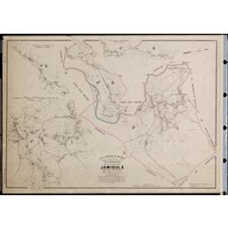 Plan parcellaire de la commune de Jamioulx | Popp, Philippe Christian (1805-1879)