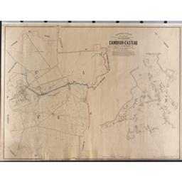 Plan parcellaire de la commune de Cambron-Casteau | Popp, Philippe Christian (1805-1879)