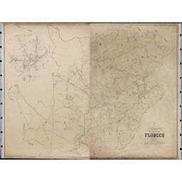 Plan parcellaire de la commune de Flobecq | Popp, Philippe Christian (1805-1879)