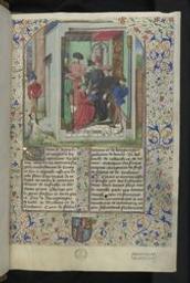 [Recoeil des Histoires de Troyes, vols I et II] | Maître d'Antoine de Bourgogne - miniaturiste. Enlumineur
