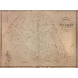 Plan parcellaire de la commune de Woumen | Popp, Philippe Christian (1805-1879)