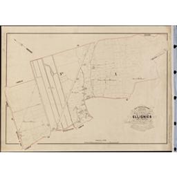 Plan parcellaire de la commune de Ellignies lez-Frasnes | Popp, Philippe Christian (1805-1879)