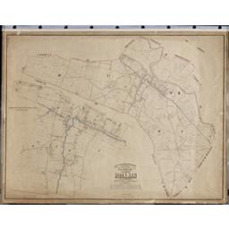 Plan parcellaire de la commune de Hollain | Popp, Philippe Christian (1805-1879)