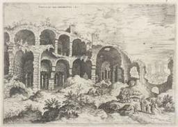 Third View of the Colosseum | Cock, Hieronymus (1518-1570). Graphiste