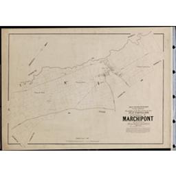 Plan parcellaire de la commune de Marchipont | Popp, Philippe Christian (1805-1879)