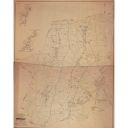 Plan parcellaire de la commune de Anderlues | Popp, Philippe Christian (1805-1879)