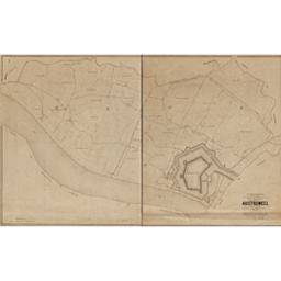 Plan parcellaire de la commune de Austruweel | Popp, Philippe Christian (1805-1879)