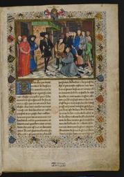 [Chroniques de Hainaut, vol. 1] | Wauquelin, Jean (14..?-1452). Traducteur. Scribe