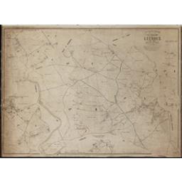 Plan parcellaire de la commune de Leernes lez-Thuin | Popp, Philippe Christian (1805-1879)
