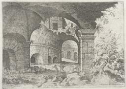 Eight View of the Colosseum | Cock, Hieronymus (1518-1570). Graphiste
