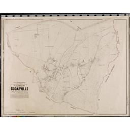 Plan parcellaire de la commune de Godarville | Popp, Philippe Christian (1805-1879)