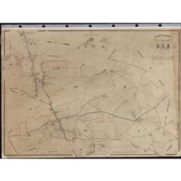 Plan parcellaire de la commune de Ere | Popp, Philippe Christian (1805-1879)