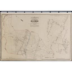 Plan parcellaire de la commune de Hellebecq | Popp, Philippe Christian (1805-1879)