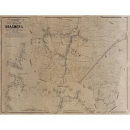 Plan parcellaire de la commune de Brasmenil | Popp, Philippe Christian (1805-1879)