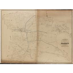 Plan parcellaire de la commune de Grandrieu | Popp, Philippe Christian (1805-1879)