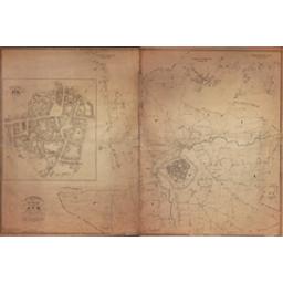 Plan parcellaire de la ville de Ath | Popp, Philippe Christian (1805-1879)