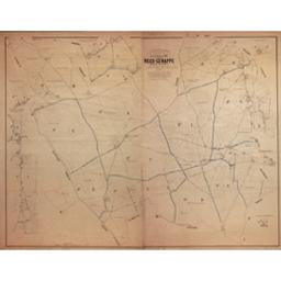 Plan parcellaire de la commune de Vieux-Genappe | Popp, Philippe Christian (1805-1879)
