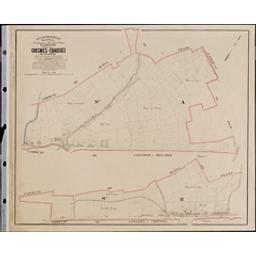 Plan parcellaire de la commune de Goegnies-Chaussée | Popp, Philippe Christian (1805-1879)