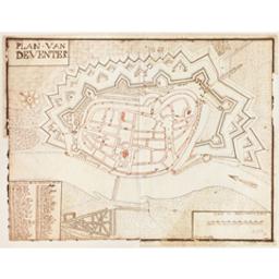 Plan van Deventer | Colp, Jan (flor. ca 1732)