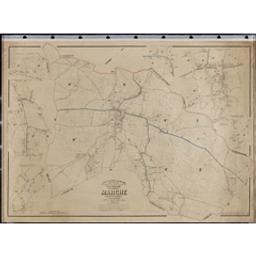 Plan parcellaire de la commune de Marche (lez-Ecaussinnes) | Popp, Philippe Christian (1805-1879)