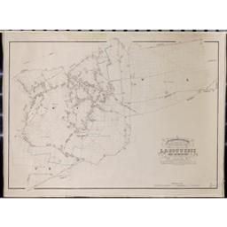 Plan parcellaire de la commune de La Bouverie | Popp, Philippe Christian (1805-1879)