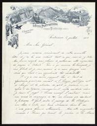 [Lettre autographe signée du Roi Albert Ier de Belgique au général Jungbluth] = [ms. III 1.353/1] | Albert I (1875-1934) - Roi des Belges