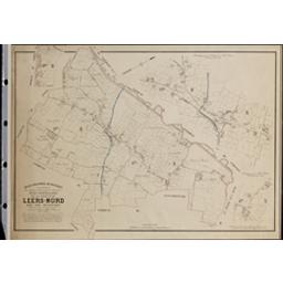 Plan parcellaire de la commune de Leers-Nord | Popp, Philippe Christian (1805-1879)