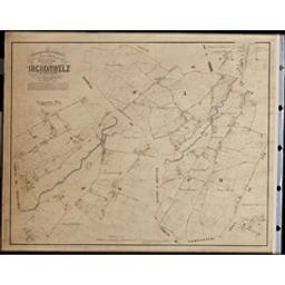 Plan parcellaire de la commune de Irchonwelz | Popp, Philippe Christian (1805-1879)