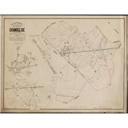 Plan parcellaire de la commune de Grandglise | Popp, Philippe Christian (1805-1879)